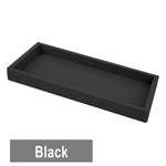 ensemble salle bain moderne distributeur savon noir pot brosses dent blanches pots produits toilette