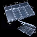 boîtes rangement bijoux transparentes plastique modernes poignées organisation pratique grandes petites