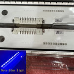 barres lumineuses led blanc modernes connecteurs électriques qr codes numéros séries