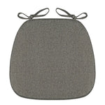 coussin chaise épais lin coton moderne beige vert gris bleu brodé polyester fixations