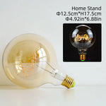 ampoule led filament transparente dorée love dream note vintage métallique moderne chambre 220v
