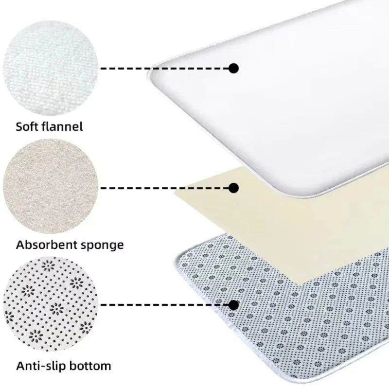 tapis moderne fleuri polypropylène polyester antidérapant couleur vives salon chambre extérieur 60x90cm