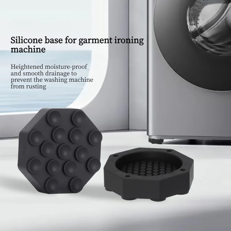 patins anti choc silicone machine repasser antidrapants ventouse noir moderne 6cm rond bosses suction