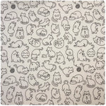 tissu coton imprimé chats noirs 145cm largeur diy sacs rideaux nappes respectueux environnement simple