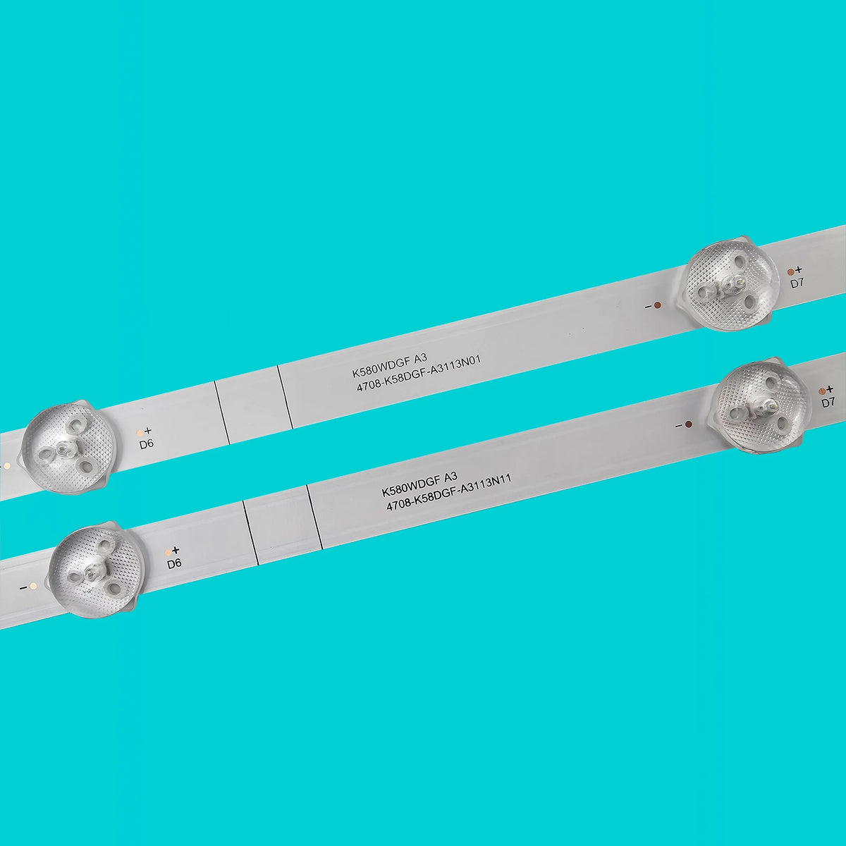 bande lumineuse led blanc moderne connecteurs électriques 1127mm longueur 25pcs 35pcs 5pcs