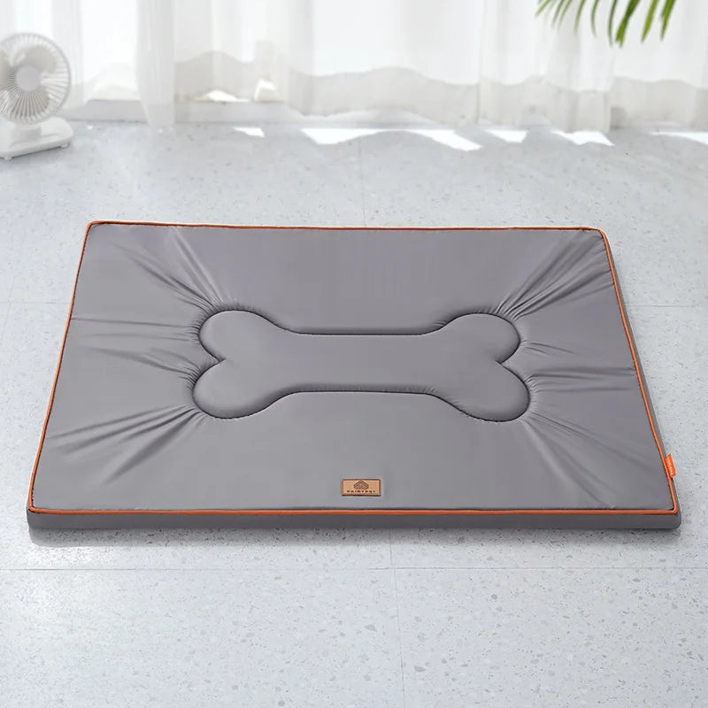 tapis imperméable chiens solide beige gris oxford moderne nettoyage xl