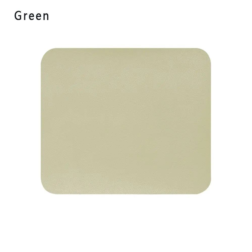 tapis souris antidérapant caoutchouc noir bleu vert gris moderne uni mat portable pc gaming