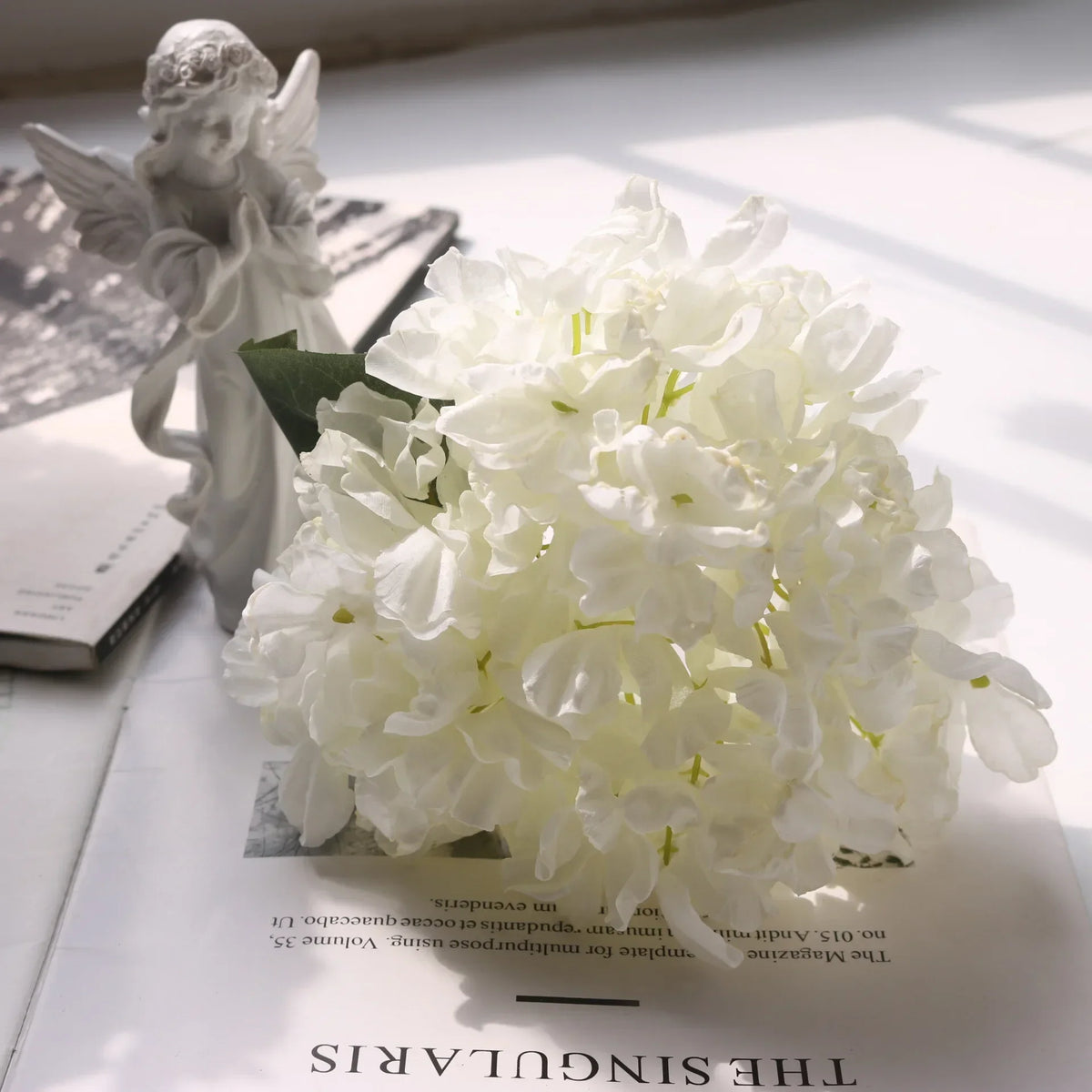 bouquet artificiel hortensia classique couleurs variées intérieur mariage anniversaire fêtes decoration