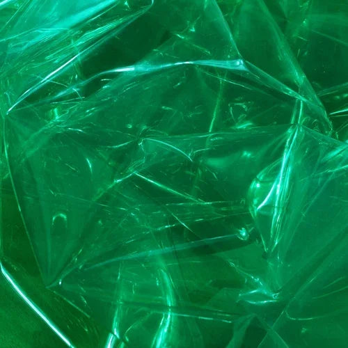 tissu transparent polyester tpu noir bleu vert jaune moderne élégant légèrement rugueux résistant déchirure