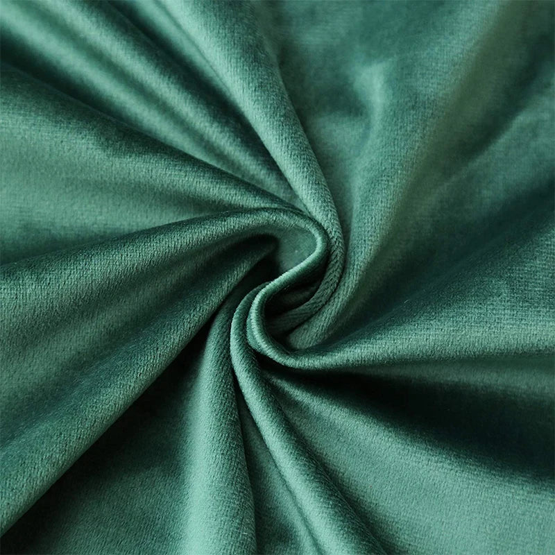 housse coussin carrée velours uni canapé salon décoration maison 45x45cm