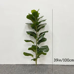 plantes artificielles feuilles vertes modernes decoration maison extérieur 59 pouces six pieces