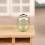 vases transparents modernes plastique noir bleu vert rose gris