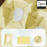 protège oreiller jetable uni moderne vert pastel violet clair blanc plissé pratique 50*80cm 2pièceshôtel