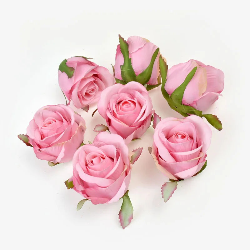 décoration intérieure bouquet roses artificielles classique vert feuilles anniversaire mariage chambre festive