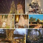 guirlande lumineuse solaire extérieure ip65 led multicolore décoration patio jardin fête