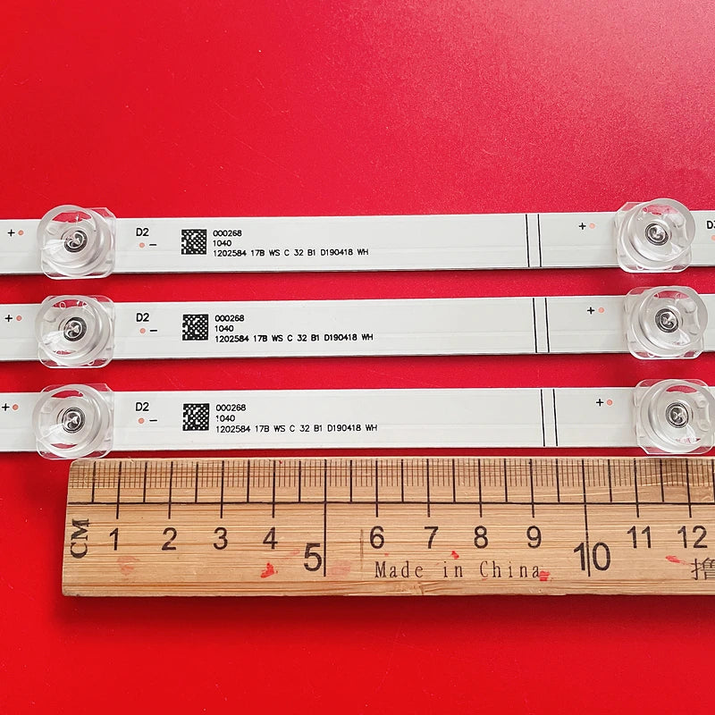 bande rétro éclairage led blanc moderne 760mm flux lumineux moins60w tension5v aluminium