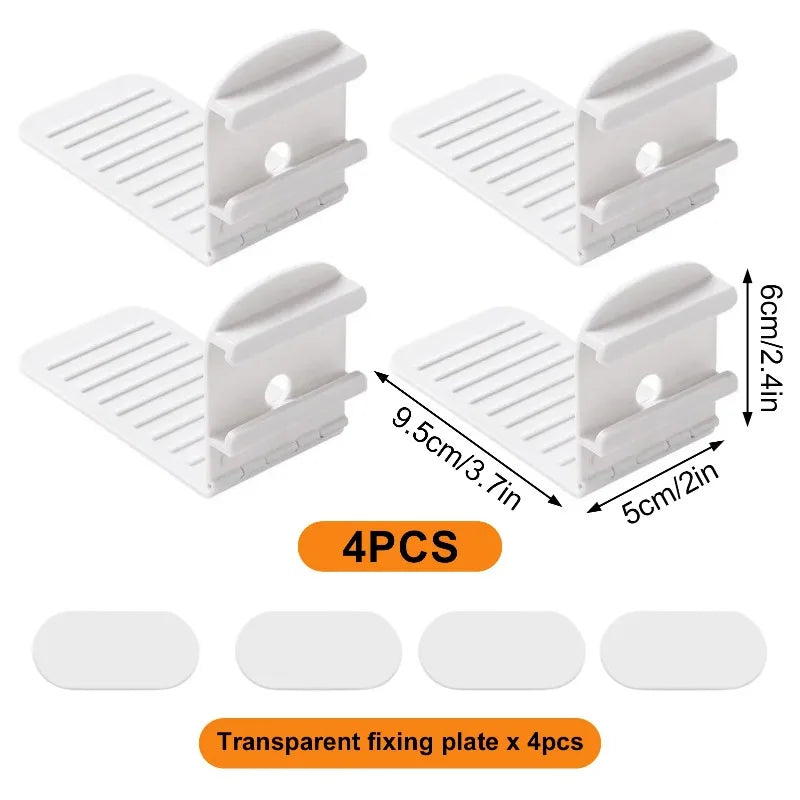 supports lit adhésifs blanc gris modernes draps lit fixations antidérapantes invisible