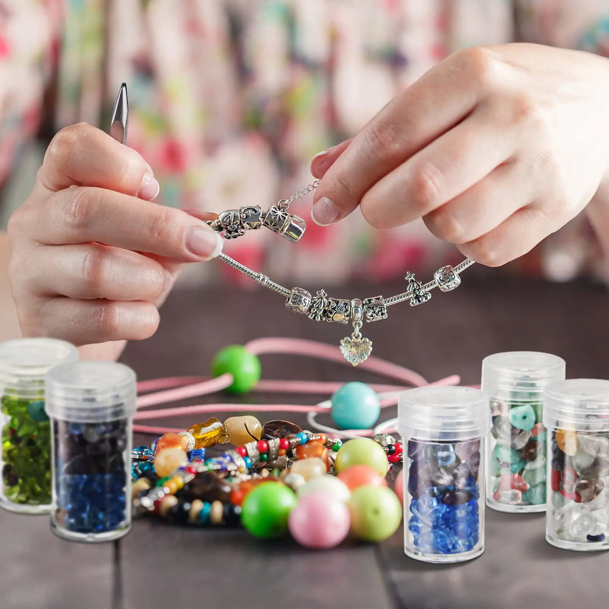 organisateur diamant painting paillettes strass boîte rangement transparent plateau tri pince épiler bracelet fantaisie