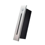 lampe sol moderne adhésive 3W noir blanc mat intérieur maison éclairage nocturne détecteur mouvement