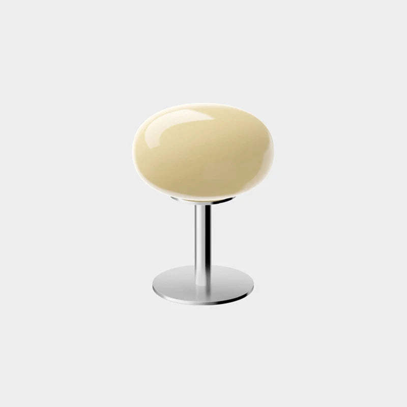 lampe table moderne orange brillante pied métallique variateur trichromatique chambre coucher 249 2000 lumens