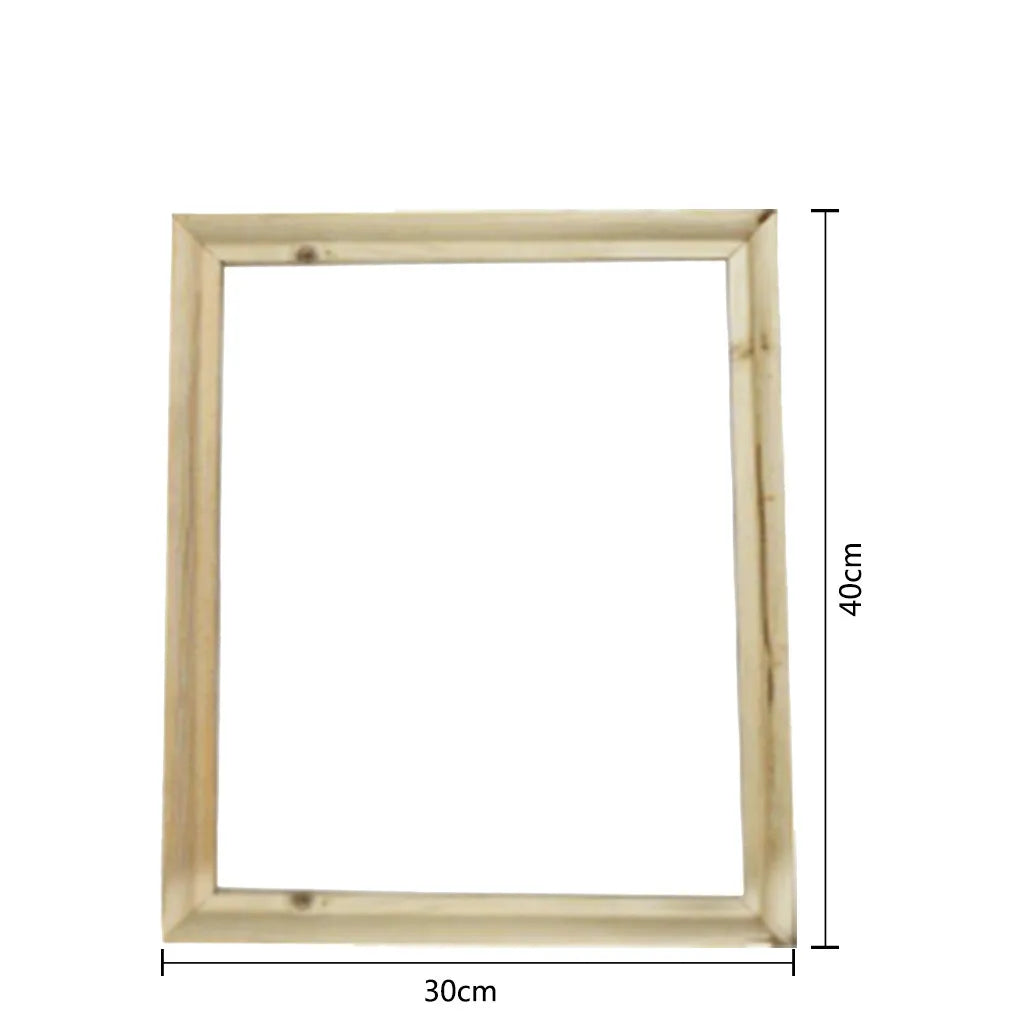 Cadre bois naturel classique photo mur maison 25cm 40cm 50cm