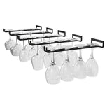 racks murals noir transparents moderne verres vin fixés minimaliste suspension.storage