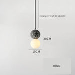 suspension lumineuse moderne ampoules led blanc noir rose gris texture granulée câble suspendu minimaliste