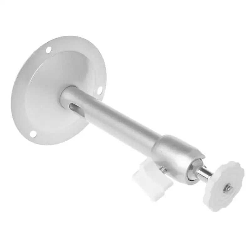 support mural argenté moderne tige ajustable plaque fixation bague serrage caméra projecteur