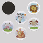 stickers adhésifs animaux cartoon marine vie marine enfants urinoirs éducatifs thermochromiques étanches