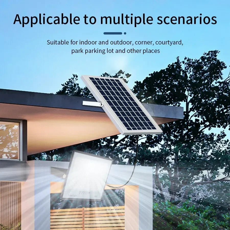 lampes solaires led autonomes ip67 moderne noir blanc carreaux clips télécommande