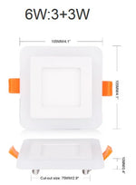 plafonnier led moderne blanc télécommande 110v 220v rgb 6w 9w 16w 24w