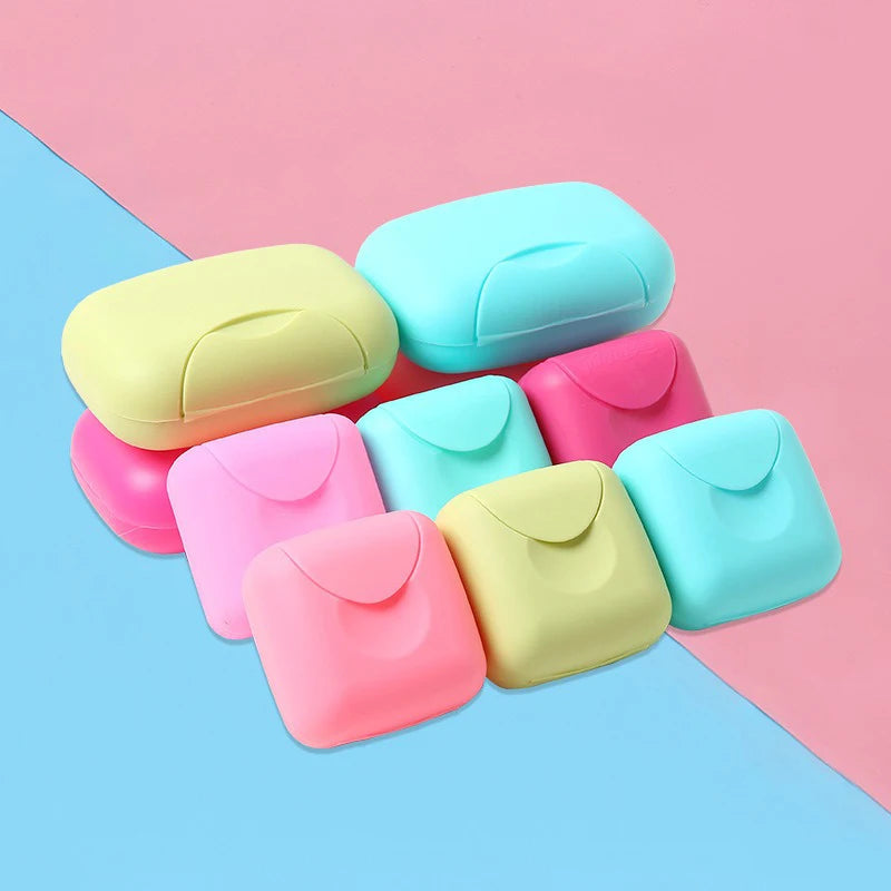 boîte savon portable plastique mat voyage salle bain maison petit