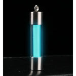 porte clés lumineux bouteille parfum vert fluo moderne anneau chaîne portable suspendre lumière opaque