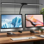 lampe led noir moderne réglable 5v couleurs 10 niveaux usb adaptable clip