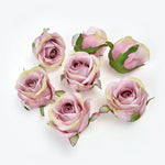 décoration intérieure bouquet roses artificielles classique vert feuilles anniversaire mariage chambre festive