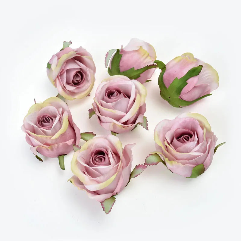 décoration intérieure bouquet roses artificielles classique vert feuilles anniversaire mariage chambre festive
