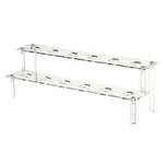 présentoir transparent multi niveaux rangement cônes gaufres douceurs pâtisserie étagères transparentes supports pâtissiersTrapendoisRAL