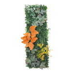 panneau mural végétal artificiel décoration maison feuilles fleurs moderne naturel tapis eucalyptus sans arrosage