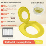 coussin toilette chat rose adhésif confortable pvc dimension 39cm 36.5cm ouverture 24cm 19cm