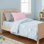 taies d'oreiller polyester coton motif uni bleu marine orange gris moderne fixations pack coussins
