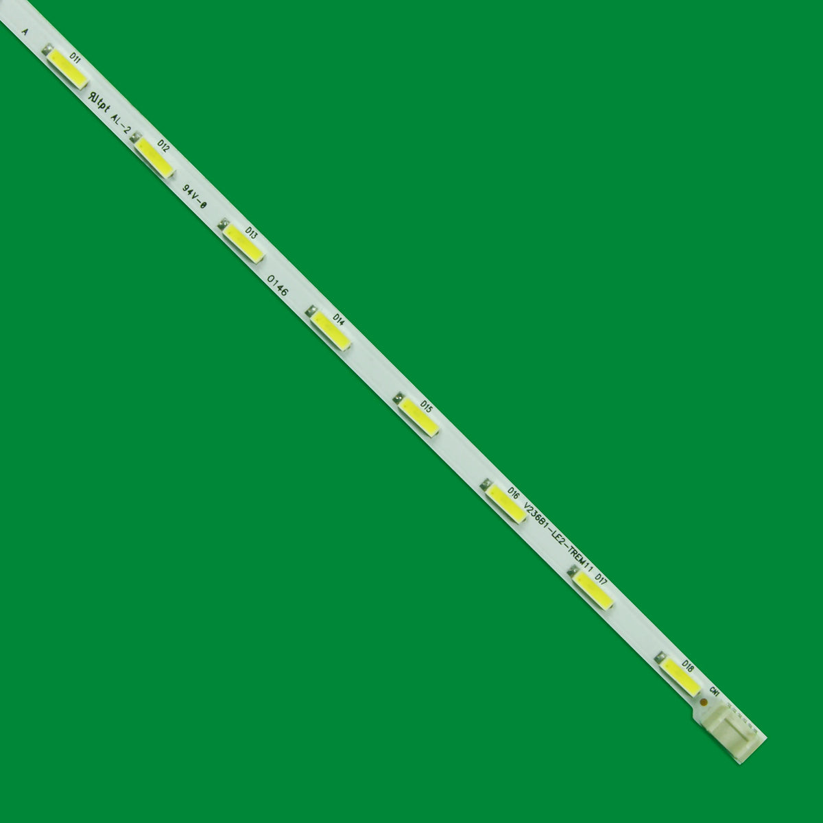 ruban led blanc moderne adhésif connecteur intégré 18 diodes lumière