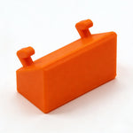 support stockage usb noir blanc orange pratique moderne clips fixations rangement