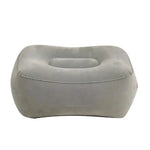coussin d'appoint velours violet gris confortable moderne gonflable pvc