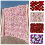 panneaux decoratifs florals rose blanc rouge jaune violet bleu modernes intérieur mariage anniversaire diplomes