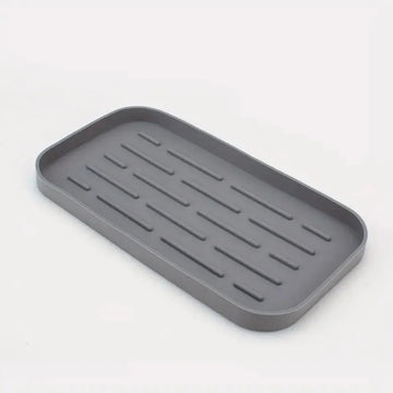 plateau silicone moderne bleu foncé rose gris noir 18 rainures antidérapant multifonctionnel cuisine salle