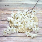 bouquet artificiel multicolore décoration intérieure moderne anniversaire mariage minimaliste fleurs soie petites