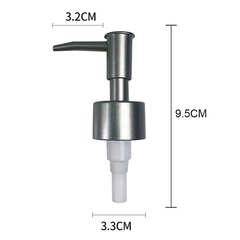 pompe liquide moderne doré argenté noir marbrée opaque tuyau flexible