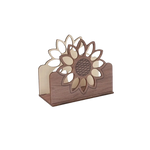 porte serviettes bois blanc élégant fleurs papillon chat rétro animal mignon tournesol détachable
