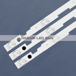 bandes led blanc circuits imprimés connecteurs électronique kit trois pièces