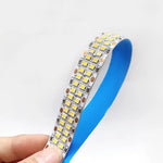 ruban led flexible 240 leds blanc bleu moderne adhésif 12v 24v 50000h